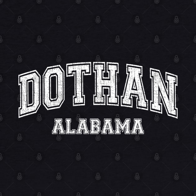 Dothan Alabama T-Shirt School-style Sports Tee AL by Webdango